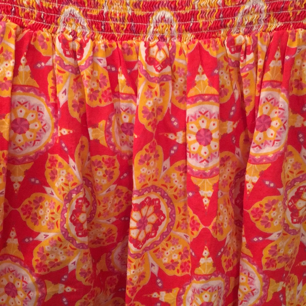 Elastic waistband skirt